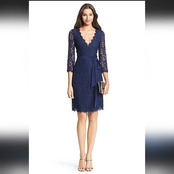 Diane Von Furstenberg Julianna Wrap Dress - Picture 1 of 6